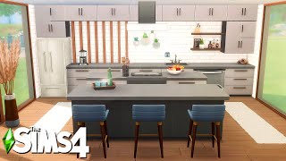 Dream Home Decorator Modern Kitchen The Sims 4 Room Building Shorts [upl. by Pepin]