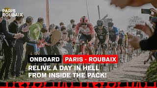 Highlights Onboard ParisRoubaix 2023 [upl. by Jerrylee267]