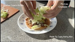 Number Juans Kitchen How to Make Chalupas [upl. by Humberto]