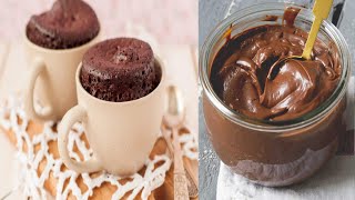 Mug cake nutella chocolat au micro onde facile et rapide [upl. by Rieger]