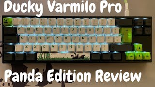 Ducky Varmilo Mechanical Panda Keyboard Review [upl. by Rydder615]