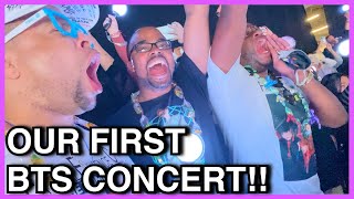 Our FIRST BTS CONCERT  BTS PTD in Vegas DAY 4 VLOG 😁 [upl. by Natsirc]