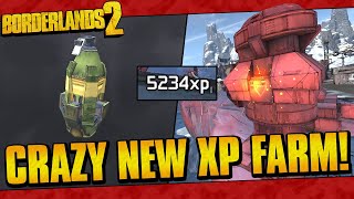 Borderlands 2  Crazy New XP Farm Fast Levels With Minimal Effort [upl. by Nnaoj]