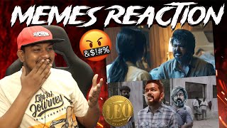 LEO Trailer MEMES REACTION🤣🤣 என்னடா பண்ணி வச்சிருக்கீங்க❗❓  Thalapathy Vijay  Lokesh  Anirudh [upl. by Goeger]