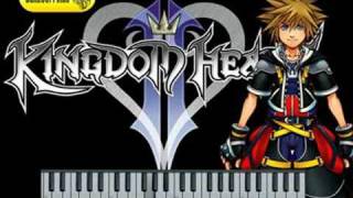 REQ Kingdom Hearts  Hikari Piano Tutorial Part 12 [upl. by Ayam632]