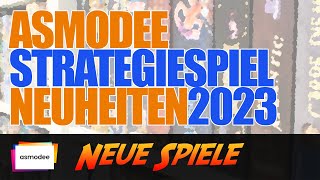 Asmodee Strategiespiel Neuheiten 2023 [upl. by Eteragram]