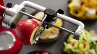 How to Use Your KitchenAid Spiralizer Attachment  Sur La Table [upl. by Radman]