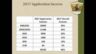 Deer License Allocation Presentation and Proposal [upl. by Latihs]