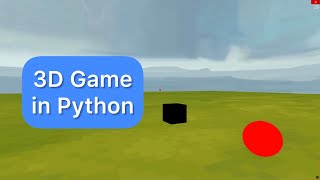 Make 3D Game With Python Ursina Engine 1  FirstPerson ground and sky [upl. by Warenne]