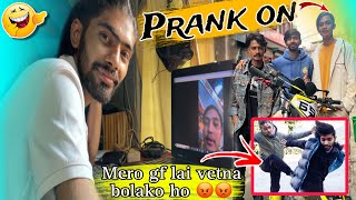 Roshan Lai Prank Garda Yasto Vayo 🤣😁😂 [upl. by Ahsiram455]