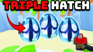 INSANE Luck Triple Hatch During Soul Egg Opening In Pet Simulator 99 [upl. by Orapma264]