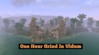 One Hour Grind In Uldum  WhiptailElementium Ore  Gold Farming  WoW Cataclysm Classic  4k [upl. by Thormora]