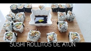 SUSHI DE ATUN FACIL [upl. by Vachil332]