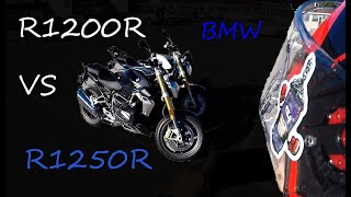 Essai BMW R1200R vs R1250R  A vous de choisir [upl. by Uzzial]