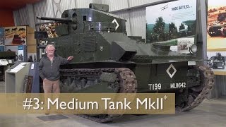 David Fletchers Tank Chats 3 Medium Tank MkII Vickers Medium  The Tank Museum [upl. by Adolpho]