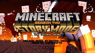 Three Headed Ghast UNRELEASED Minecraft Story Mode 203 OST [upl. by Rezeile]