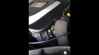 E350 Mercedes engine noise [upl. by Annaerb876]