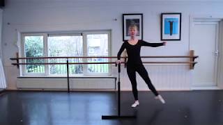 Klassieke Balletles 8 tm 99 jaar door Laura  dans mee met Balletschool Cabriole [upl. by Madelin]