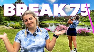 Can I Break 75 At A LPGA Golf Course [upl. by Anawait39]