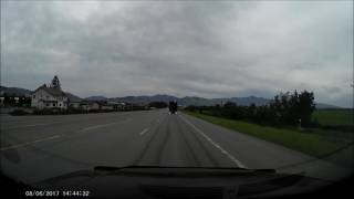 MSO To Reserve Street  Time Lapse 2X  Missoula Montana [upl. by Yrallam]