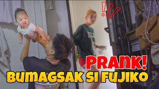 BUMAGSAK SI FUJIKO PRANK😂😂😂🤣🤣🤣 [upl. by Lahcear760]