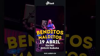 🎸Benditos Malditos la auténtica Banda Sabinera llega con su gira 2024 a Tuxtla Gutiérrez [upl. by Nibla]