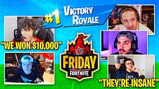 HOW I WON FRIDAY FORTNITE FaZe Jarvis Vs Ninja amp Myth [upl. by Ayaladnot]