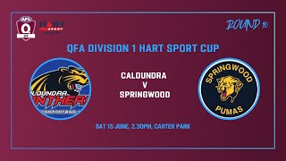 Rd 10 Caloundra vs Springwood Mens Div 1 AFL [upl. by Neelyt238]