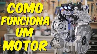 Entenda de vez COMO FUNCIONA O MOTOR DO CARRO [upl. by Surbeck]