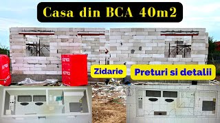 Cat costa sa zidești o casa din BCA in 2022 Preturi detaliate zidărie BCA [upl. by Anaek]