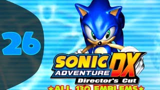 Sonic Adventure DX Directors Cut  All 130 Emblems  Part 26 Thats Our Knuckles [upl. by Sylvan]