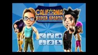 California Super Sports  the official trailer  Nintendo DSiWare  3DS [upl. by Aleuqahs822]