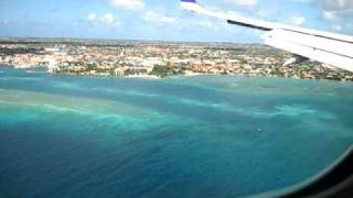 Continental Airlines Boeing 757300 Landing in Aruba AUA [upl. by Nitin]