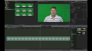 Final Cut Pro X Green Screen Tutorial stepbystep instructions [upl. by Navillus829]