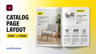 How to Catalogue Page Layout Design in Adobe InDesign CC [upl. by Noreht532]