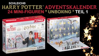 Schleich ® Harry Potter ™ MiniFiguren Adventskalender Serie 1  Wizarding World ™ Unboxing Teil 1 [upl. by Gorrian998]