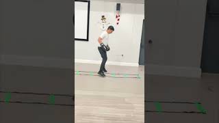 Boxing Agility Ladder Drill [upl. by Channing]