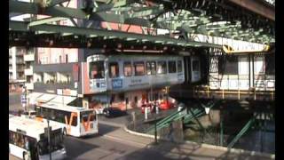 Monorail Suspension Railway • Wuppertal Germany [upl. by William]