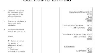 Centrelines and Girths for Quantity Surveying Students [upl. by Nomolas]