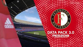 Stadion Feijenoord  De Kuip beschikbaar in Pro Evolution Soccer 2019  Feyenoord Rotterdam [upl. by Ynneh]