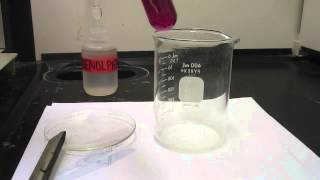 Reaction of Sodium with Ethanol 002 [upl. by Haldi184]