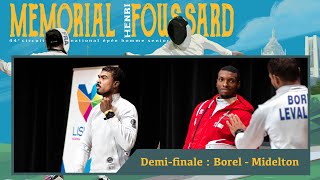 44eFoussard  demifinale  Yannick Borel  Luidgi Midelton [upl. by Umont]