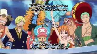 ONE PIECE 18 HARD KNOCK DAYS WITH LYRICS [upl. by Adala555]