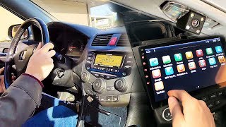 Como Instalar una Radio Android Auto con Camara Trasera  Kit Facil de Montar en el Coche [upl. by Collier]