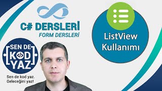 C Listview Liste Kullanımı Visual Studio 2019 ile C Form Dersleri [upl. by Ahsile]