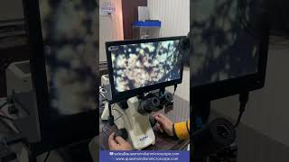 Inverted Metallurgical Microscope 50 Features and Demonstration viral trending [upl. by Yttak]