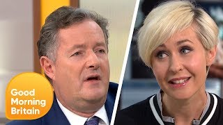 Piers Gets in a Furious Debate on Whether or Not Men Can Be Mothers  Good Morning Britain [upl. by Ailsun]