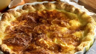 Recette  Tarte au Maroilles [upl. by Grose220]