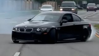 BMW E92 M3 BURUTAL DRIFT DONUTS COMPILATION [upl. by Goraud]