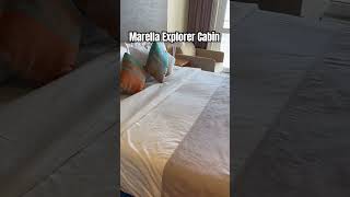 A quick tour of a Marella Explorer Balcony Cabin shorts marellaexplorer marellacruises marella [upl. by Kcirdahc867]